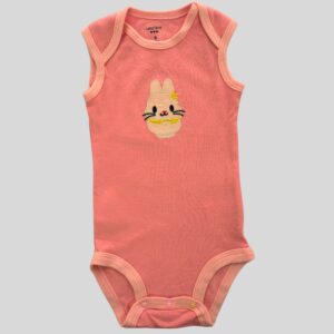 Body Manga Siza Conejo Rosado Carters