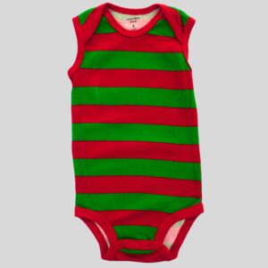 Body Manga Sisa Verde Rojo Carters